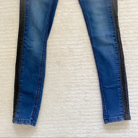 Free People tuxedo stripe jeggings - Picture 4 of 14